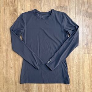Figs Charcoal/Blue Toned Salta Top